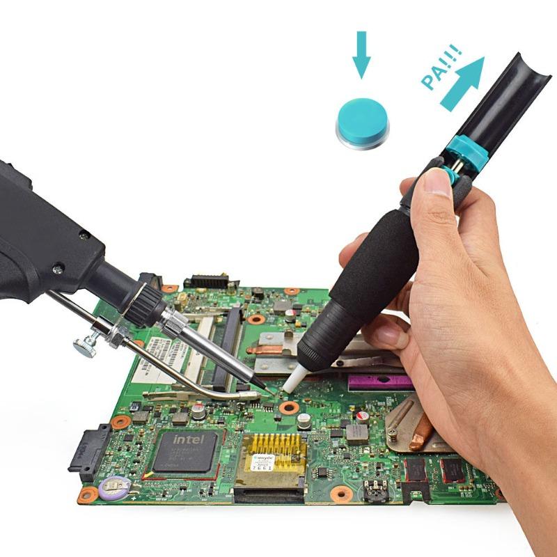 Desoldering Gun Remove Waste Tin Residue Soldering Iron Solder Desoldering Auxiliary Tool Manual Non-slip Desoldering Tool