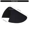 5 Pairs Shoulder Pad Sewing Shoulder Pad Sponge Pad for Blazer Shirt Clothes Suit Coat Jackets High Low Shoulders