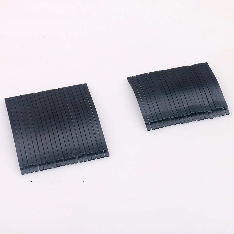 10pcs Black 6.5/8.5 Cm Clip Hair Clip Hairpin Korean Simple Black Wire Hair Pins Invisible Hairpin Wide Big Hair Clips For Bride