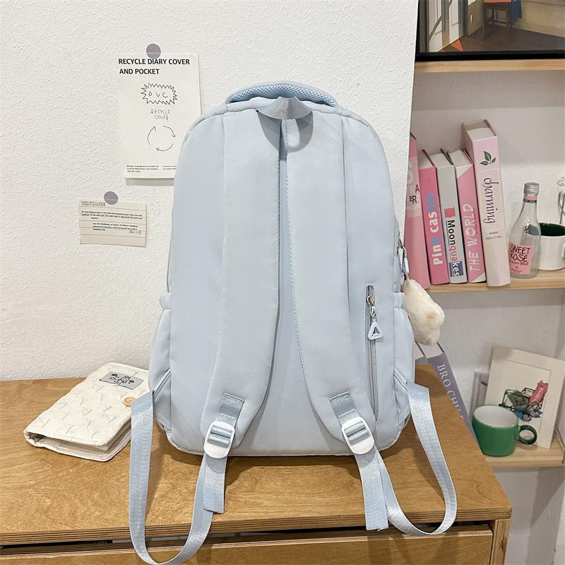 Cute Star Design Backpack for Women and Girls – Lightweight School Bag with Front Pocket, Mesh Compartment – Perfect for Daily Use, College, or Travel