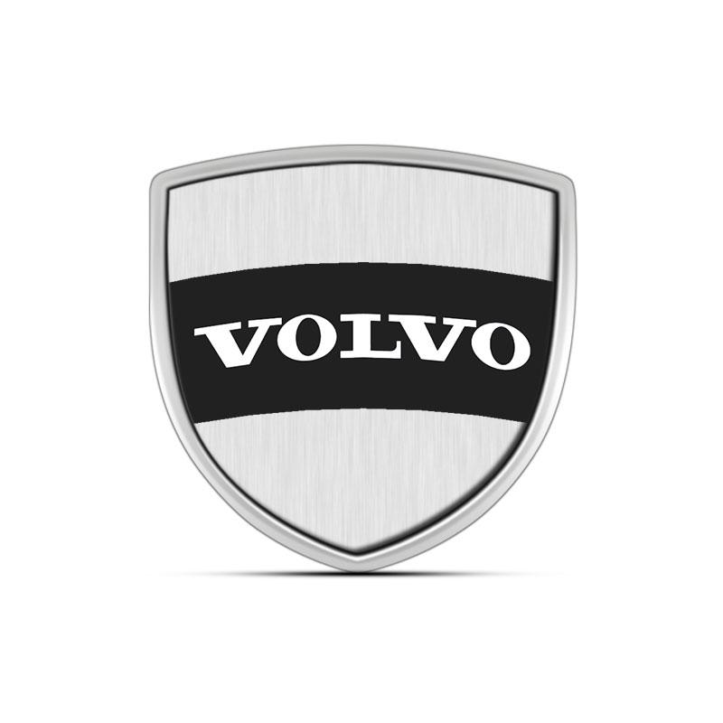 Car Metal Sticker Custom Shield Car Rear Trunk Shield Emblem Badge Sticker For Volvo XC60 XC90 S60 S80 S40 V40 V60 V70 V50 XC70