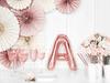 Foil Balloon Letter "A", 35Cm, Rose Gold 1Pc.