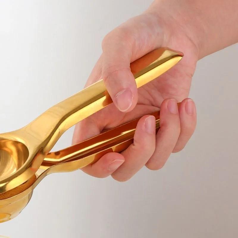 Stainless Steel Lemon Juicer Press Multifunctional Juicer Manual Lemon Clip Home Fruit Juicer