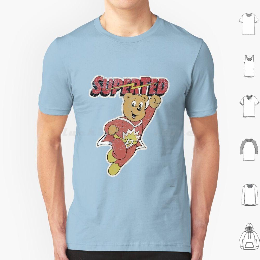 80s Kid V1 T Shirt Men Women Kids 6xl Retro 80s Cartoon English Uk Australia Super Ted Tex Spotty Bear Superhero Powers