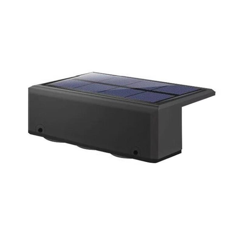 Solar Outdoor Wall Light Home Lighting Pathway Garden Yard Fence Landscape LED Spotlight Waterproof Energy Saving Solar Powered Lamp