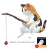 Creative and Cute Car Accessories: Cat Fishing Ornaments, Healing Doll, Console Screen, Rearview Mirror