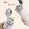 Cille 316 Stainless Steel Dual-Drink Thermos Bottle