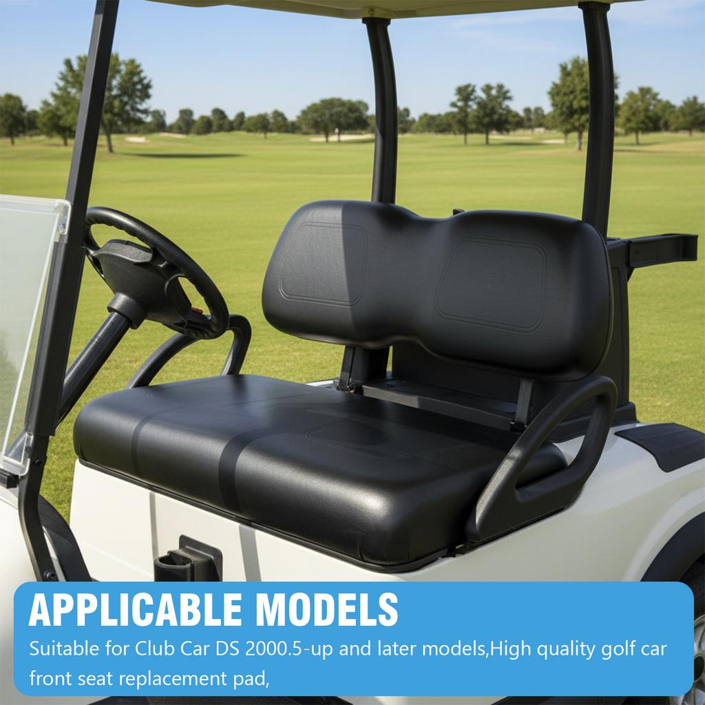 Front Seat Back and Bottom Cushion Assembly 102076601 102076602 Front Seat Back and Bottom Cushion Set for Club Car DS 2000.5-up