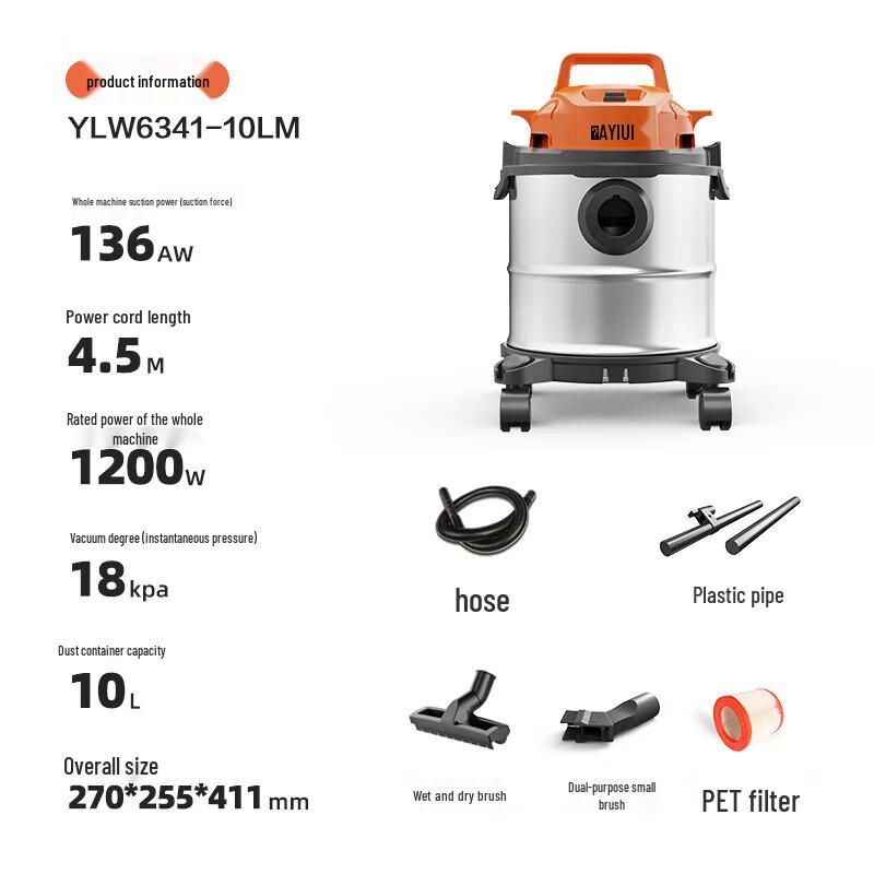 

Einhell Wet/Dry Industrial Vacuum Cleaner with Blower