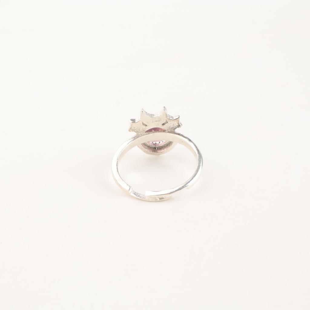 Rhodolite Gemstone 925 Sterling Silver Jewelry Handmade Wedding Ring For Women RR-67-20