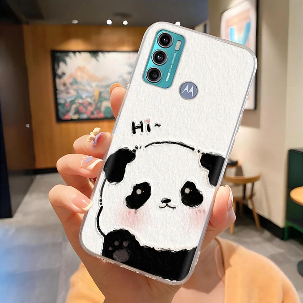 Per Custodia Motorola Moto G60 MotoG60 Carina Trasparente Morbido Silicone TPU Cover Posteriore Per Motorola Moto G60 G60s Custodie Protettive per Telefono