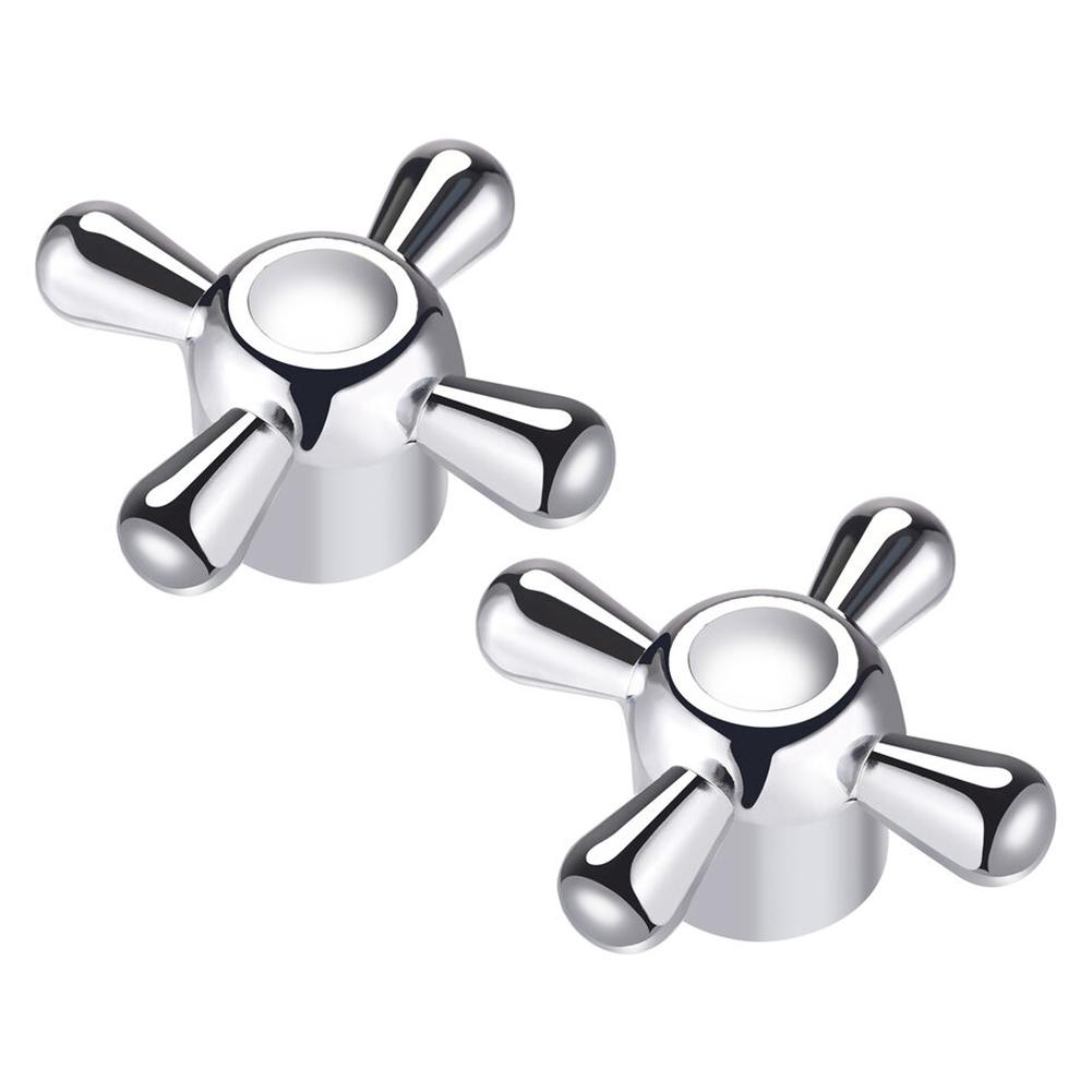 

2pcs Knob Handle Alloy Replacement Tap Kit For Kitchen Bathroom Switch Handle Accessories