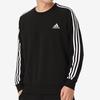 adidas Loose Fit Crew Neck Long-Sleeve Sweatshirt Men Tops Black GK9078