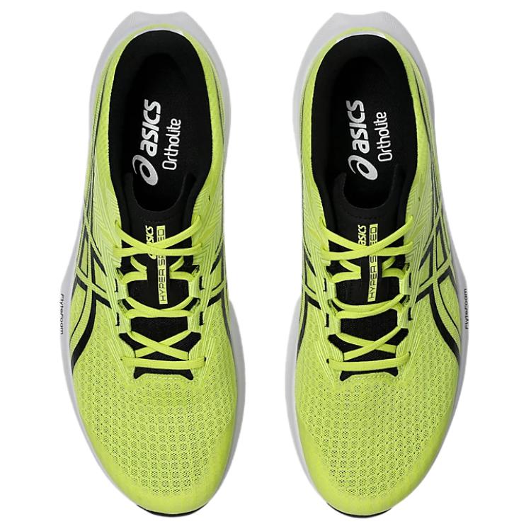 Asics Hyper Speed 5 Soft Comfortable Durable Breathable Low Top Casual Running Shoes Men sneaker Lemon-Yellow 1011C084-750