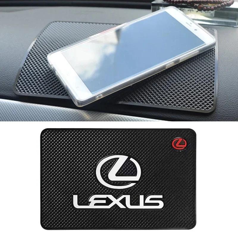 Interior Stickers PVC Silicone Car Dashboard Non-Slip Mat Anti-Slip Pad For Lexus F SPORT ES RX NX LS UX LM LX GX LC RZ IS CT GS