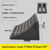 Large Portable Anti-Roll Wheel Chock for Trucks and Cars