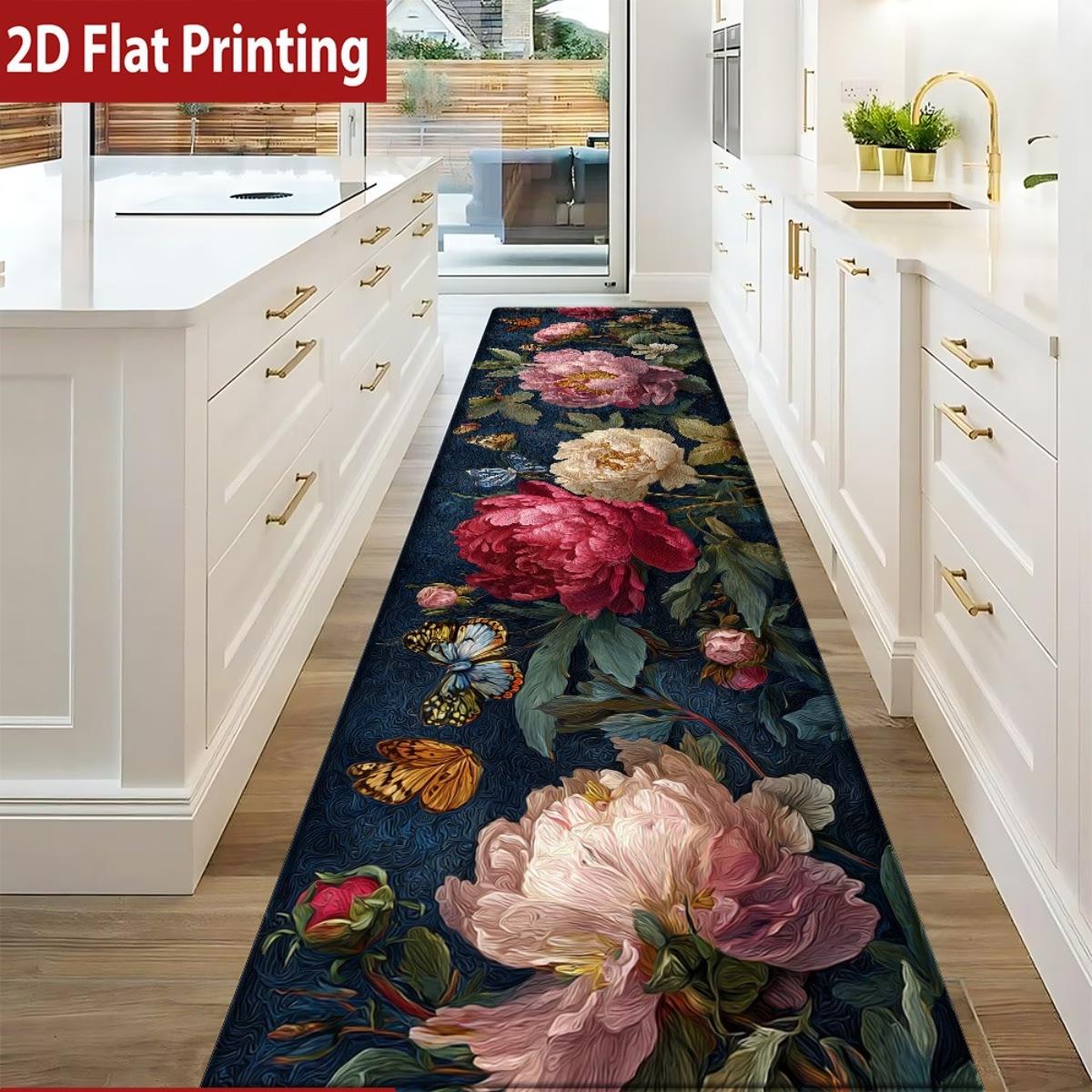 

Crystal Velvet Floor Mat Is Dirt Resistant Easy To Maintain and Absorbent Foot Pad 40*120cm [crystal velvet]