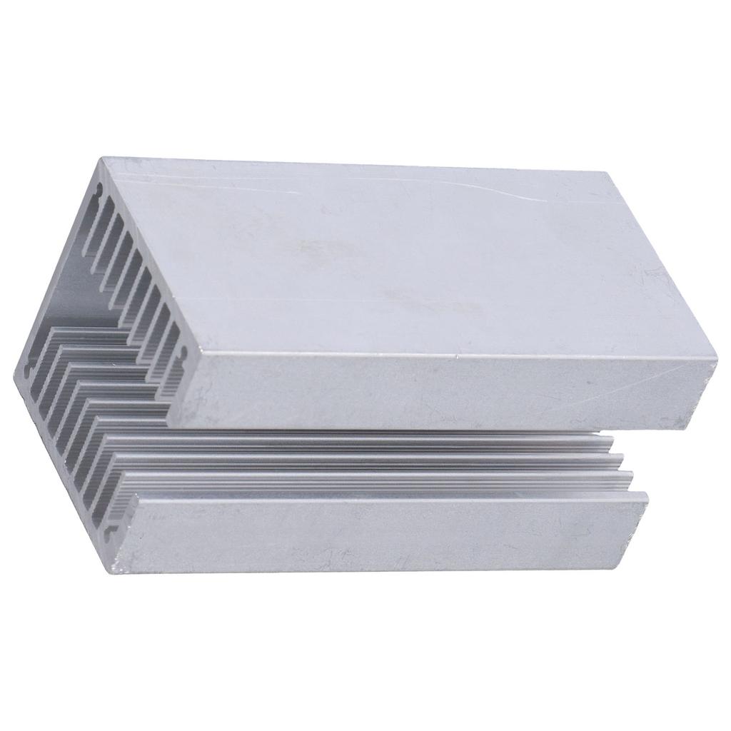Heat Sink U Type Heatsink 100x50x50mm Aluminium Thermal Cooler Cooling Radiator Accessory