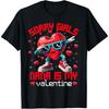 Dabbing Heart Sorry Girls Nana Valentine Building Block T-Shirt