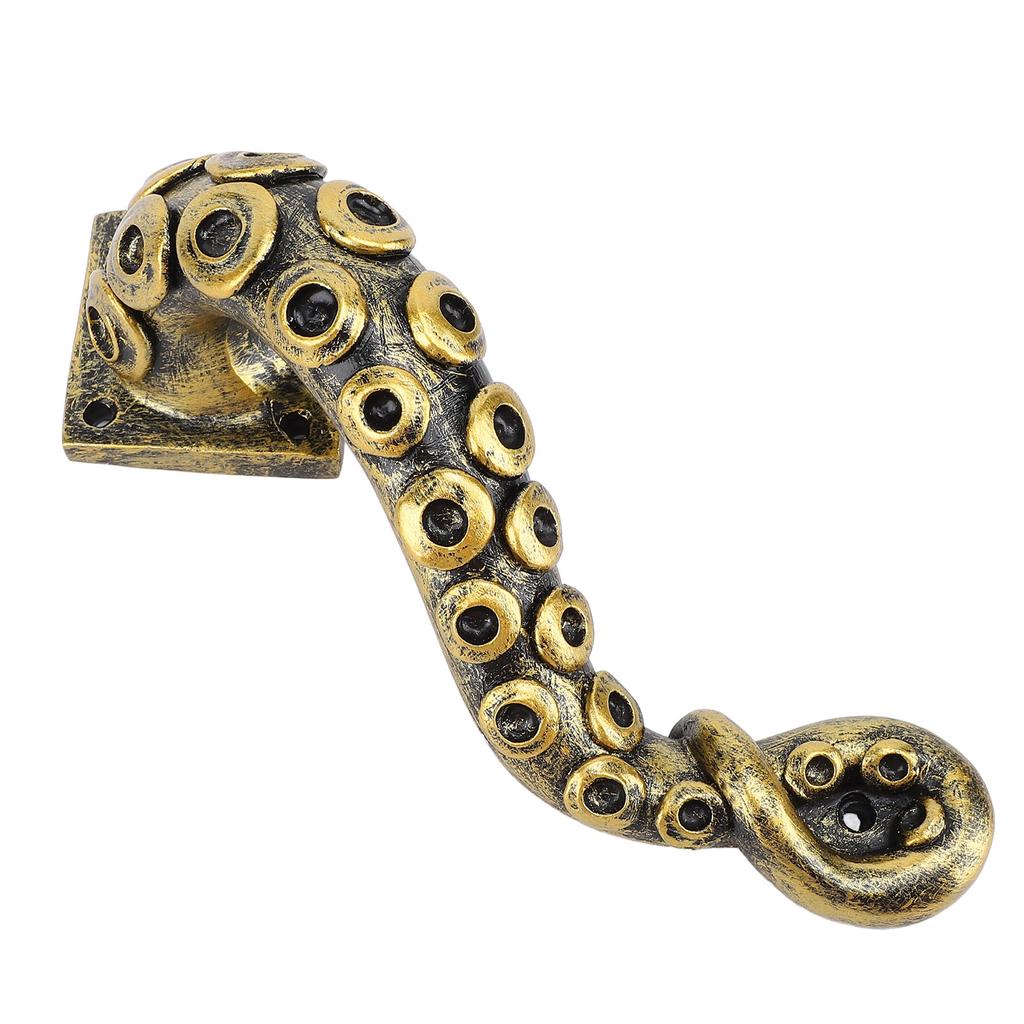 Oktopus Türgriff Harz Schwerlast Vintage Bronze Schrank Möbelgriff Oktopus Tentakel Türgriff
