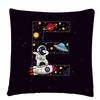 Astronaut Letter Cartoon Pattern  Cushion Cover Pillowcase Home Sofa Car Decorative