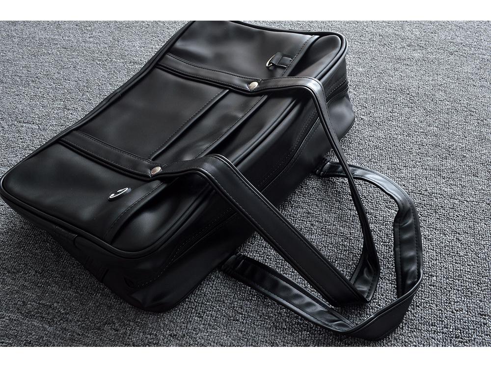 Japanese PU Student Backpack - College Style Commuter Bag