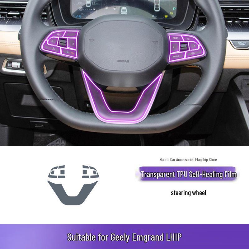 24-25 Geely Emgrand L HiP Konzole Řadicí páka Interiér Samolepka & Ochrana obrazovky