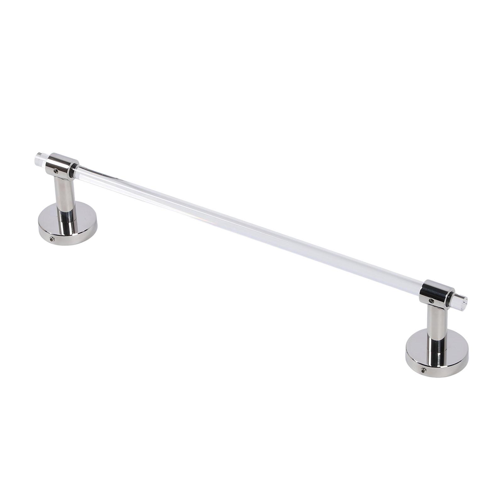 

Держатель для полотенец Штанга Минималистичный Легкая роскошь Акриловый Настенный Держатель для полотенец для ванной комнаты 50см