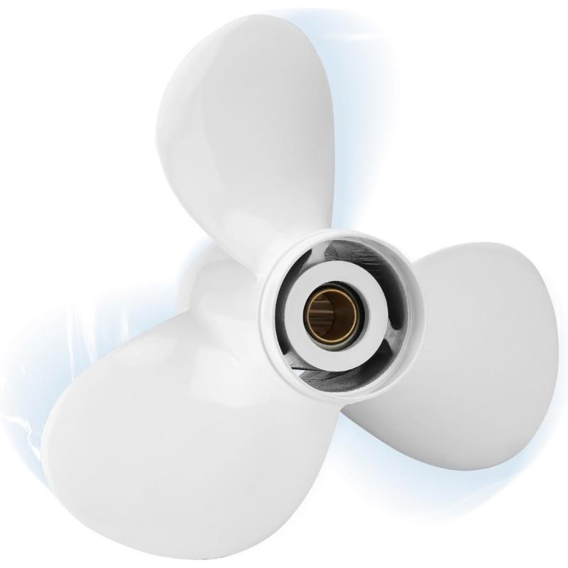 High Thrust Boats Propeller Marine Propeller Enhances Efficiency Outboard Propeller Replaces 663-45947-02-EL for 40-60HP