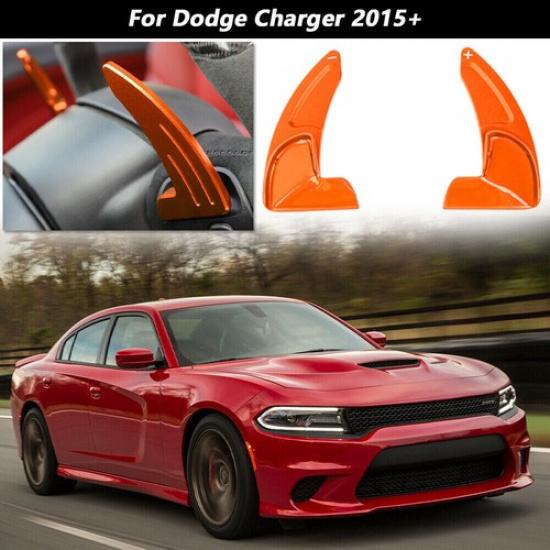 Steering Wheel Shift Paddle Extended Shift Trim for Dodge Charger Challenger 15+