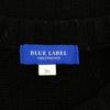 BLUE LABEL CRESTBRIDGE Sanyo Shokai Check Pattern Long sleeve Fisherman's knitwear one piece Women Used