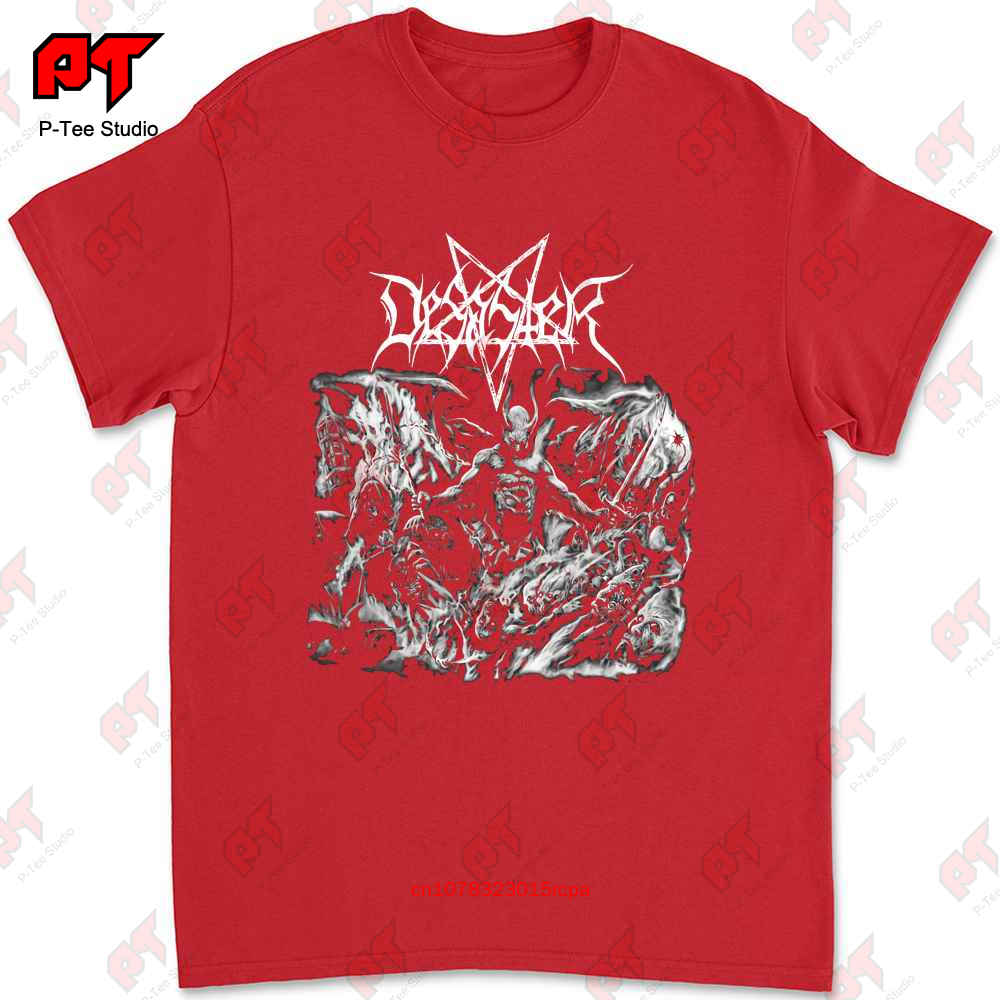 Desaster 666 Satans Soldiers Syndicate Destroyer Cruel Force Nifelheim Tshirt KM4S