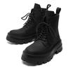 Martin boots men's thick-soled heightening leather shoes 2024 new leather boots medium-top derby boots 3320-R