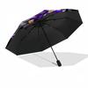 Cristiano Ronaldo Personalized Text Umbrella Automatic Umbrella Compact 8-Rib Lightweight Durable Plastic Iron All-Season Travel Elegant