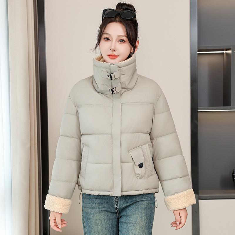Small fashion short cotton-padded jacket winter new loose and thin thickened warm cotton-padded jacket women's cotton-padded jacket