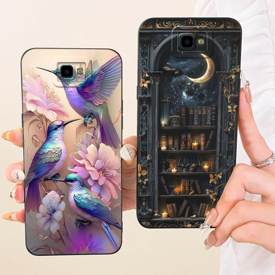 Case For Samsung Galaxy J4 Plus Core Cover SM-J415F SM-J410F Cute Cartoon Cat Shockproof Bumper on Samsung J4 2018 SM-J400F Capa