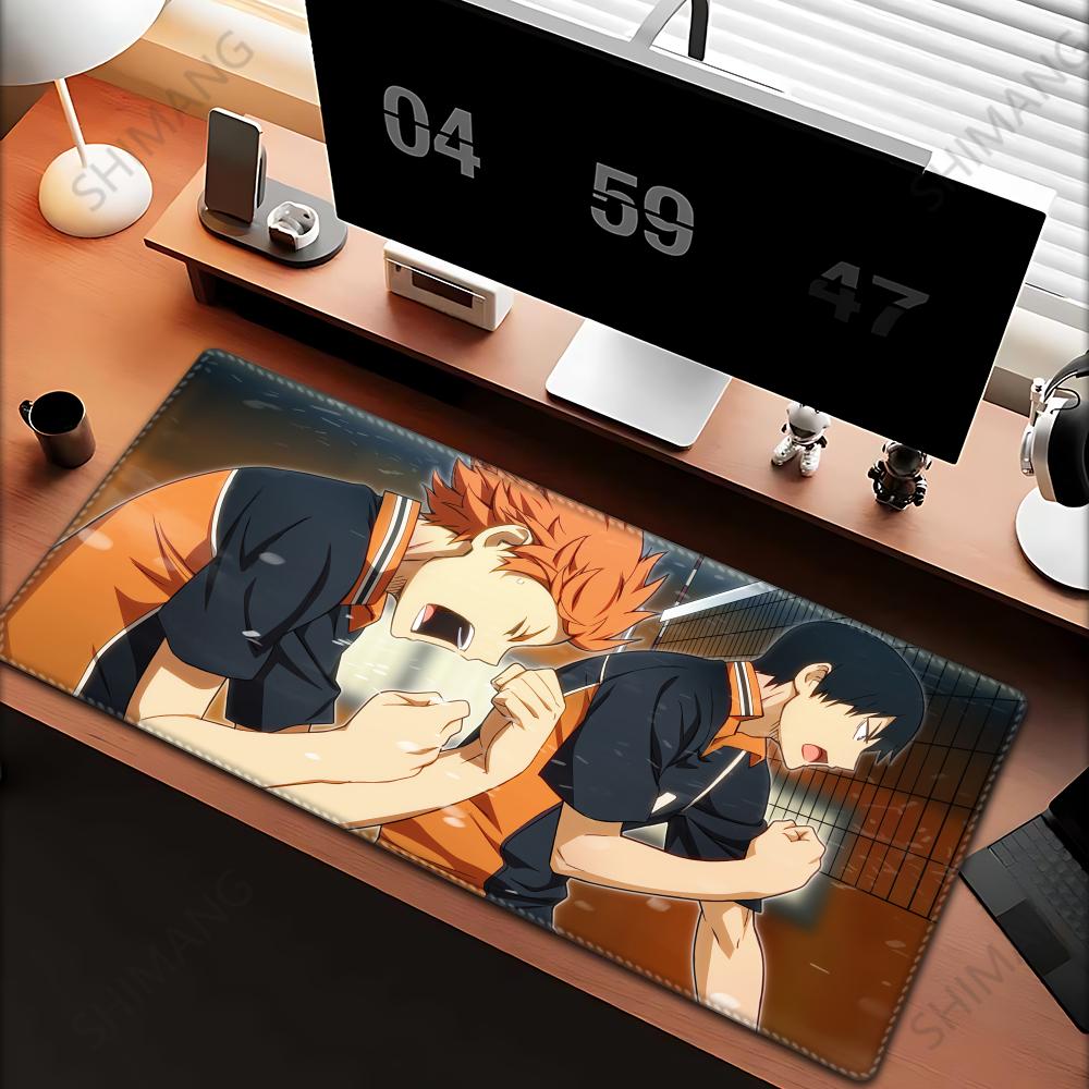Mouse Pad Anime HD Haikyuu Large Rubber Rugs PC Game Table Mat Laptop Desk Pad XL Nonslip Computer Keyboard Office Desktop Mats