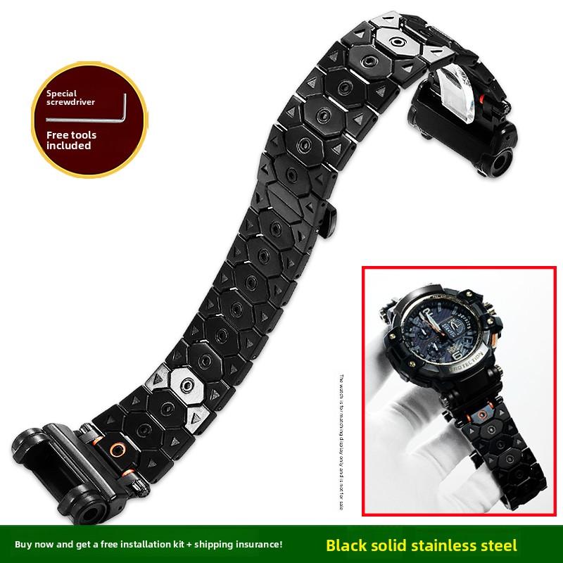 Für Casio -SHOCK 5410 GPW-1000 GPW1000 Serie Modifiziertes Edelstahlarmband Herren Metallarmband Uhrenarmband Zubehör Werkzeuge