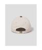 Saendeusaundeu (Unisex) Carwash Embroidery Ballcap Beige