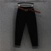 Woman Jeans Pants White Jeans Women's Autumn High Waist Skinny Cropped Tappered Casual Pants