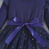 2025 Autumn/Winter New Girls' Sequin Princess Dress