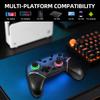 RGB Wireless BT Controller for Nintendo Switch 1/2/OLED Gamepad for Android Phone/PC Hall Effect Joystick with Turbo Function
