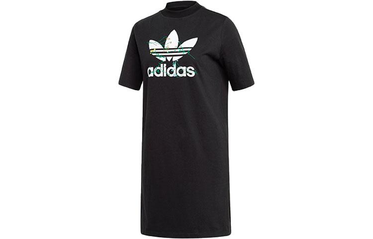 Adidas Originals Short Sleeved Dress Women s Black FL0037