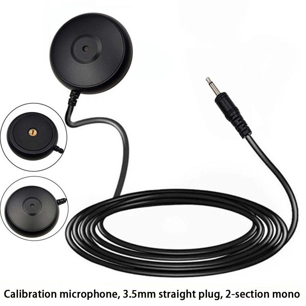3.5Mm Plug Calibration Mic Measurement Microphone For Laptop And Desktop Computers