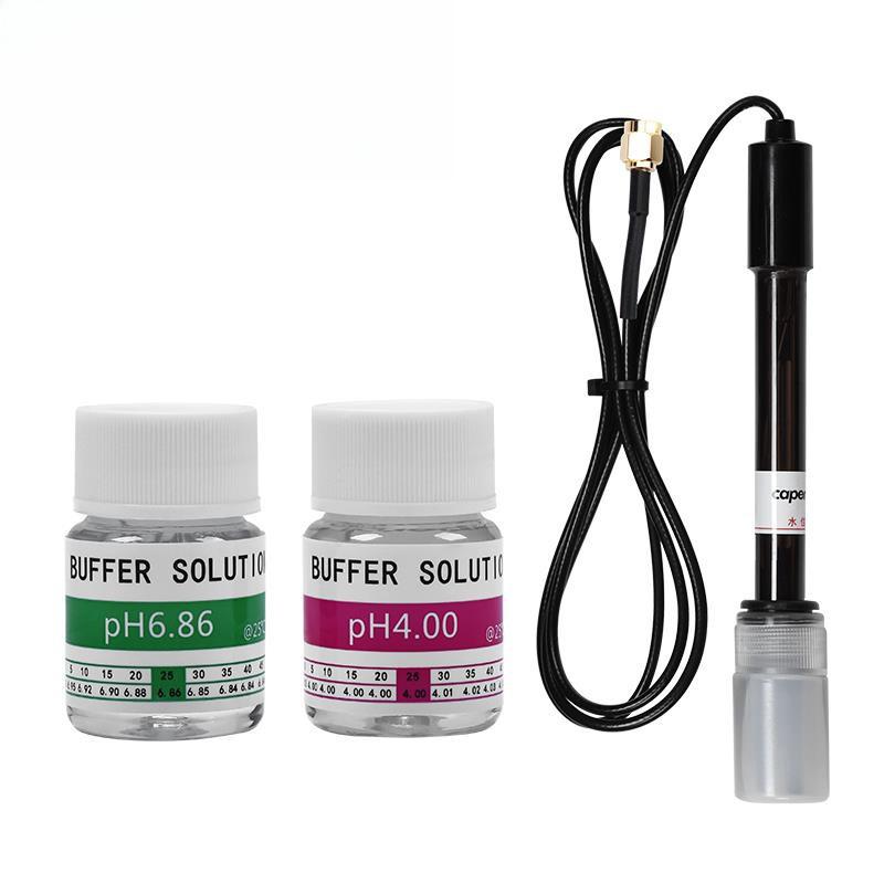 Fish Tank PH Meter + Digital Water Purity TDS EC Instrument Temperature Tester Intelligent Water Quality Detector Set