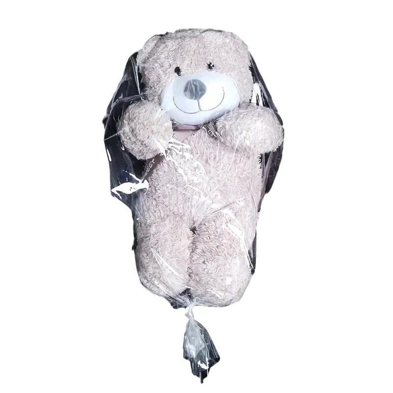 Double-Mouth Stretch Bobo Ball with Rose Flowers - 26-Inch & 30-Inch for Gifts and Decorations