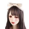 Headress Hair Accessories Bright Silk Hairband Bow Hair Hoop Korean Style Hairband Women Headband