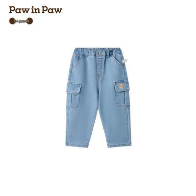PawinPaw Cartoon Bear Baby Boy Casual Jeans