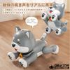 Robot Plaza Robot Dog Toy - Multifunctional, Infrared Remote Control, Music, Dance, Touch Response, Simple Programming, USB Charging, Birthday Gift Fo