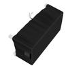 Modern Black Cover for Fire Pits for Rectangular Pits Features Close Fit Cord Buckles Waterproofed Outdoor Guard